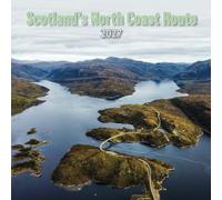 2027 Scotland Calendar: Scotland's North Coast Route - Wall Calendar - Month to View - 12 Months