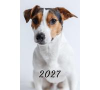 2027: Small Monthly Calendar Planner - Jack Russell Terrier Dog