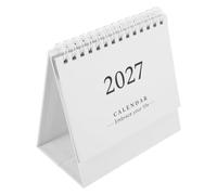 2027 Small Stand up Desk Calendar for Home Office and School