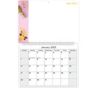 2027 Spiral Bound Memo Board Calendar & Write On Wipe Off Pen (Fruit)