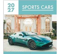 2027 Sports Cars Square Wall Calendar Fast Performance Racing Super Planner