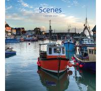 2027 Square Month to View Scenic Photo Wall Calendar (Scenes)