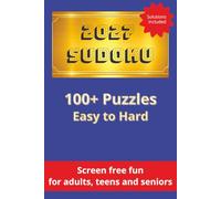 2027 Sudoku: Sudoku Puzzle book | 100+ Puzzles | Easy, Medium and Hard | For adults, teens and seniors | Solutions included | 6 x 9