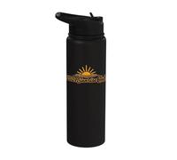 2027 Sunrise Club New Year Group Design Stainless Steel Insulated Water Bottle