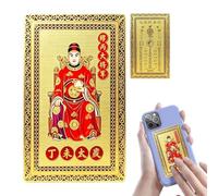 2027 Tai Sui Card - Copper Lunar New Year Peace Blessing Keepsake