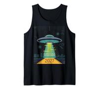 2027 The Year Everything Changes First Contact Alien design Tank Top
