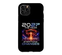 2027 The Year Everything Changes First Contact Alien UFO Case for iPhone 11 Pro