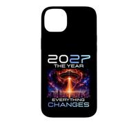 2027 The Year Everything Changes First Contact Alien UFO Case for iPhone 14 Plus