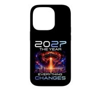 2027 The Year Everything Changes First Contact Alien UFO Case for iPhone 14 Pro