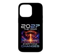 2027 The Year Everything Changes First Contact Alien UFO Case for iPhone 14 Pro Max