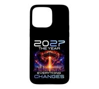 2027 The Year Everything Changes First Contact Alien UFO Case for iPhone 15 Pro Max