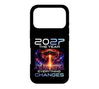2027 The Year Everything Changes First Contact Alien UFO Case for iPhone 17 Pro
