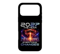 2027 The Year Everything Changes First Contact Alien UFO Case for iPhone 17 Pro Max