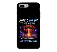 2027 The Year Everything Changes First Contact Alien UFO Case for iPhone 7 Plus/8 Plus