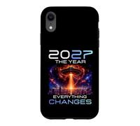 2027 The Year Everything Changes First Contact Alien UFO Case for iPhone XR