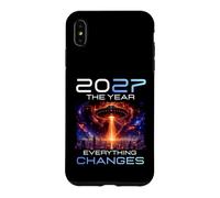 2027 The Year Everything Changes First Contact Alien UFO Case for iPhone XS Max