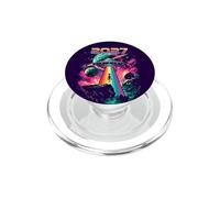 2027 The Year Everything Changes Galaxy Alien Colorful PopSockets PopGrip for MagSafe