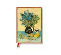 2027 Van Gogh’s Still Life Midi 12-Month Hardcover Dayplanner (Elastic Band Closure) Verso