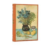 2027 Van Gogh’s Still Life Mini 12-Month Hardcover Dayplanner (Elastic Band Closure) Daily