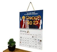 2027 Wall Calendar 11x8.5 Inch Thick Paper 12 Months Christian Decoration