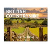 2027 Wall Calendar - A4 2027 British Landscape Calendar from Jan. to Dec. | 12 Monthly Calendar 2027 uk, Wall planner, Premium paper, Holiday reminders, 21.59 x 28 cm