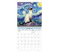 2027 Wall Calendar Funny Cute Thick Paper Decorative Monthly Planner