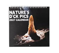 2027 Wall Calendar | Prank Nature Monthly Planner | Monthly Wall Calendar | for Easy Organizing Study School Task Home Office Cleaning Exercise Workout Vacation Party Birthday 2027