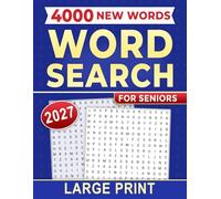 2027 Word Search for Seniors Large Print: A Relaxing and Engaging Brain Exercise for Everyday Enjoyment
