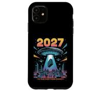 2027 Year Everything Changes First Contact Alien Case for iPhone 11