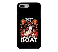 2027 Year of the Goat Chinese New Year Lanterns and Flowers Case for iPhone 7 Plus/8 Plus
