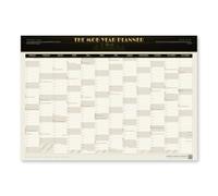 2027 Year Planner Wall Chart A1, Mafia and Mob History Art Deco Yearly Wall Planner, Large Landscape, True Crime Gift