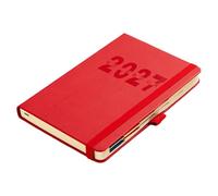 2027 Yearly Organizers Notebook for Daily Planning, Red, Red J