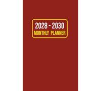 2028-2030 Pocket Calendar for Purse: Small 3-Year Monthly Planner from January 2028 to December 2030 | 4 x 6.5 Inches.