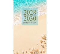 2028-2030 Pocket Calendar for Purse: Small 3-Year Monthly Planner from January 2028 to December 2030 | 4" x 6.5" in Size.