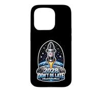 2028 Don't Be Late #BackToTheMoon Case for iPhone 15 Pro