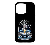2028 Don't Be Late #BackToTheMoon Case for iPhone 15 Pro Max