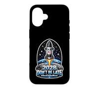 2028 Don't Be Late #BackToTheMoon Case for iPhone 16