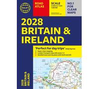 2028 Philip’s Road Atlas Britain & Ireland : (A4 Paperback)