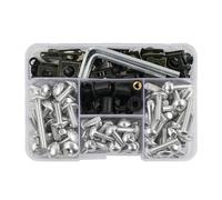 202pcs Motorcycle Mouldings Screw Bolts Full Set Cover For Super Cub 110 For YAM&AHA R7 For SU&ZUKI BU&RGMA&N 400 Z400 For Hornet Cb600f(Style C)
