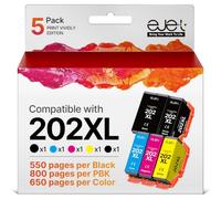 202XL Ink Cartridges Compatible for Epson 202 202XL Ink Cartridges Multipack