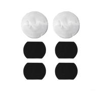 2033 Filter Pack of 4 for Bissell For Turbo Corded Vacuum Maintain Peak Suction Power with Regular Replacements (2)