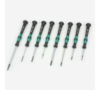 Wera 2035/2050/8 CZ Kraftform Micro Slotted/Phillips Precision Screwdriver Set