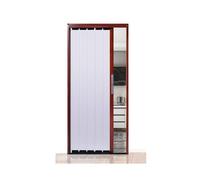 203cm Extra Tall Multifold Doors Accordion Folding Door Waterproof Aluminum Panels Sunroom/Patio Room Divider with Complete Hardware(73x80in (185.5x203cm))