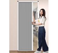 203cm Tall Folding Concertina Door - 100-60cm Wide Invisible Sliding Door Kit, Custom Internal Doors, Space-Saving Room Dividers & Closet Solutions (31x80in)
