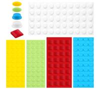 203Pcs Bump Dots for Visually Impaired, Multiple Sizes Braille Stickers Tactile Stickers Low Vision Aids Raised Tactile Dots for Blind, Elderly