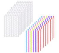 2040 PCS Photo Corners, Photo Corners for Scrapbook, Self-Adhesive Photos Mounting Sticker, Picture Edge Stickers, for DIY Craft Picture, Edge Stickers, Personal Journal