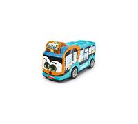 204113000 ABC Bus-Push Car for Babies and Toddlers from 1 Year Old, with Rotating Rattle and Sliding Elements, Toy to Promote Motor Skills,