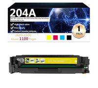 204A Compatible Toner Cartridge Replacement CF510A CF511A CF512A CF513A with Chip for HP LaserJet Pro M154nw M154a M180nw M180n M181fw Printer,Yellow