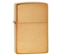 204B New Windproof Lighter - Brushed Brass,1 x 3,5 x 5,5 cm