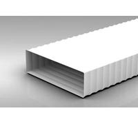 204mm x 60mm x 3mtr Rectangular PVC Flexible Hose